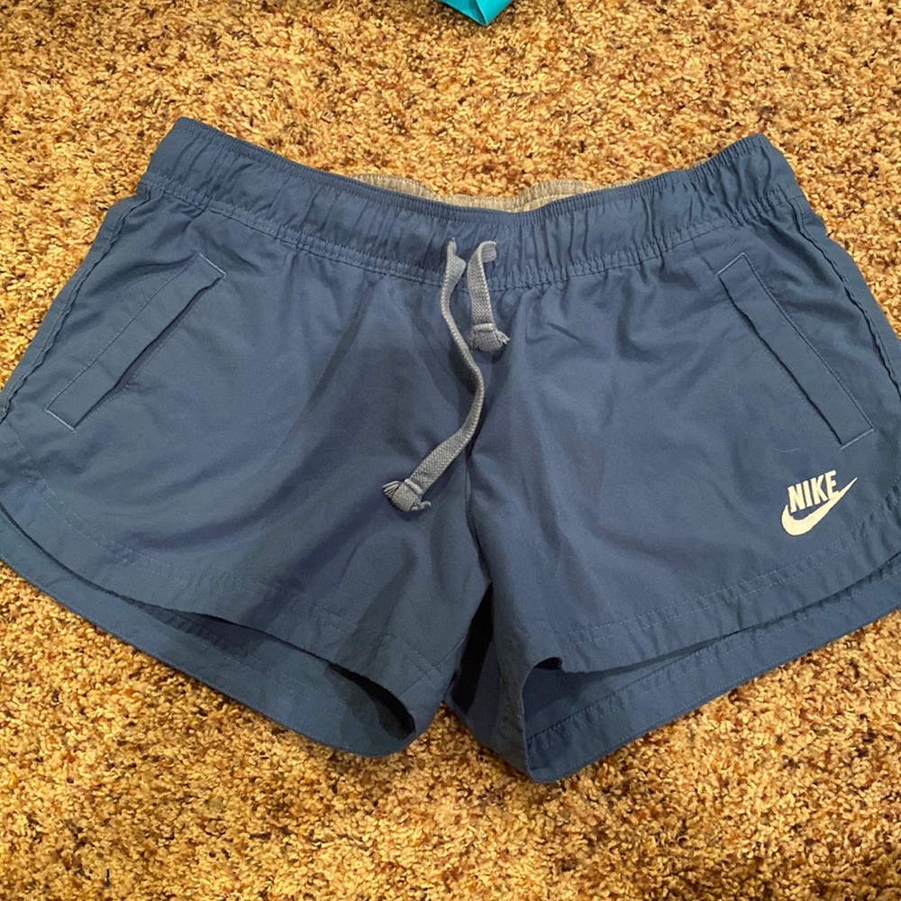 Blue Nike shorts 12/14